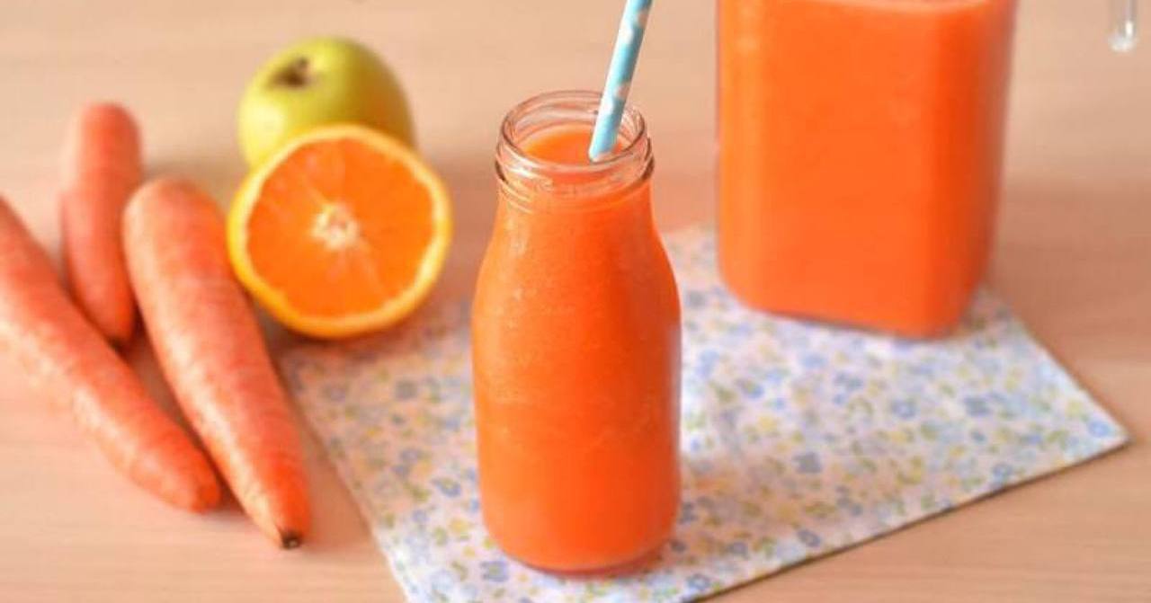 Morkų–obuolių–apelsinų smūtis jūsų organizmui!